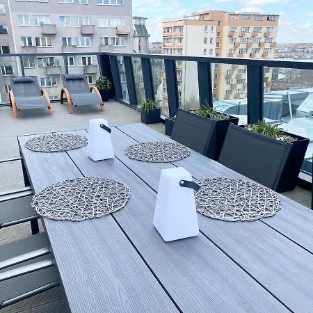 Hanza Tower Apartament Premium Plus Szczecin Exterior photo