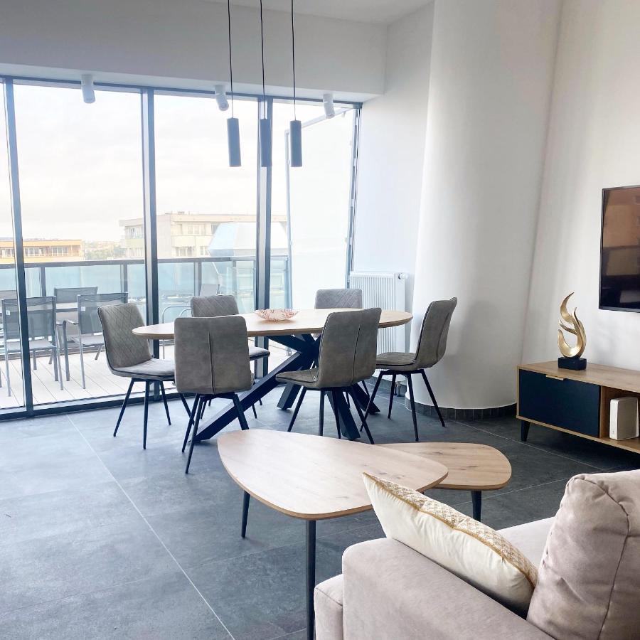 Hanza Tower Apartament Premium Plus Szczecin Exterior photo